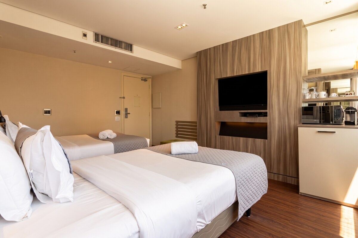Apartamento Cama King e Cama de Solteiro 3