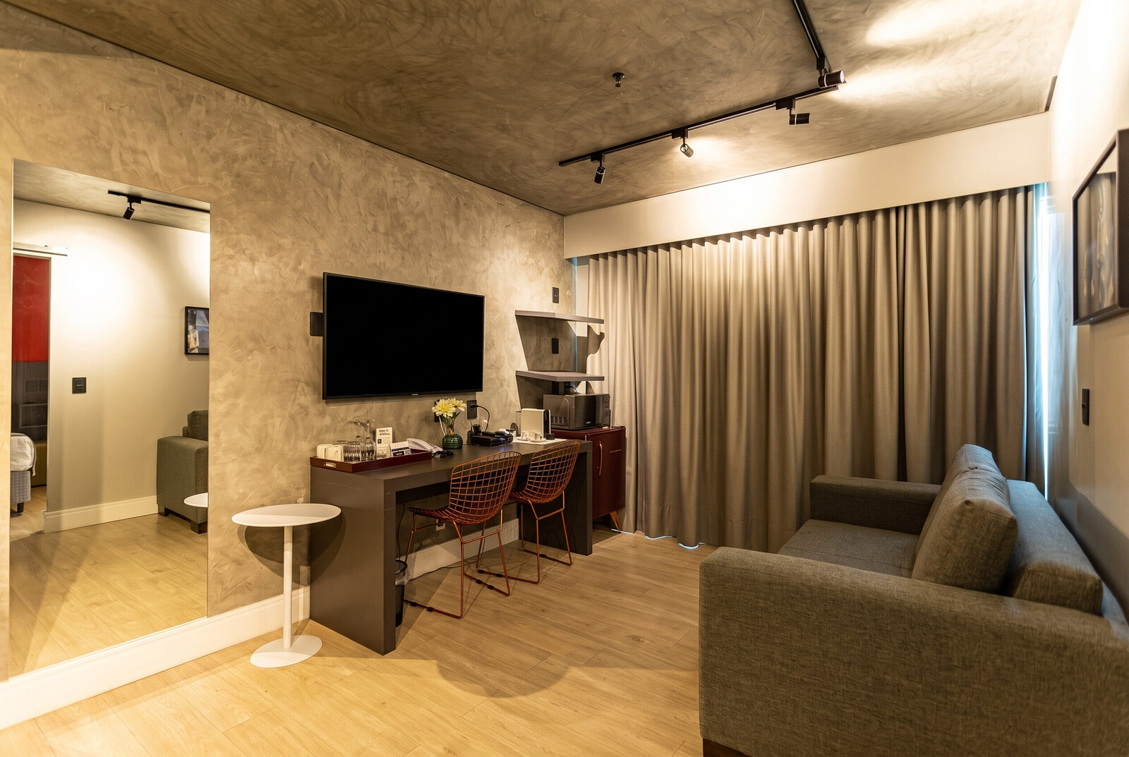 Apartamento 1 Quarto (Queen + Solteiro) e Sala com Sofá-cama 33